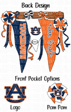 Load image into Gallery viewer, Collegiate Pennant Flags-Toddler Sizing **Toddler colors are limited