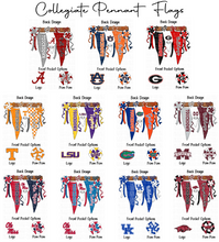 Load image into Gallery viewer, Collegiate Pennant Flags-Toddler Sizing **Toddler colors are limited