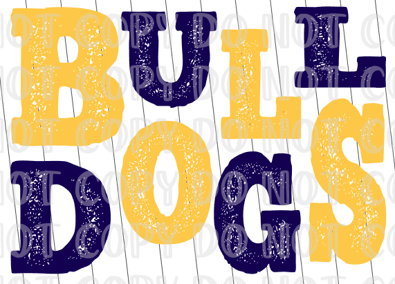 Uneven Stacked Bulldogs