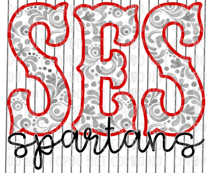 Saraland SES - Paisley Print