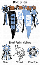 Load image into Gallery viewer, High School Pennant Flags-Adult
