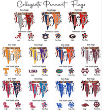 Load image into Gallery viewer, Collegiate Pennant Flags-Adult
