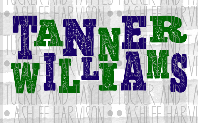 Uneven Stacked Tanner Williams